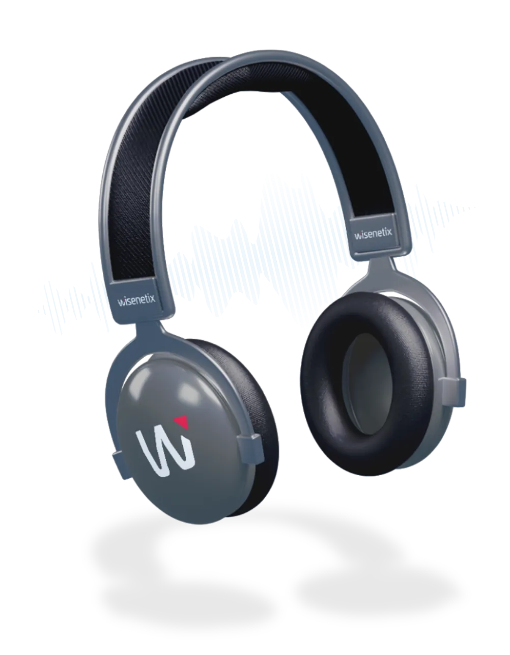 Wisenetix studio headphones representing brand authority through audio and content